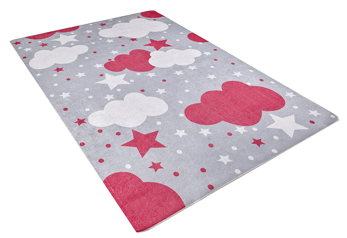 machine-washable-area-rug-Kids-Collection-Gray-Anthracite-Red-JRC009