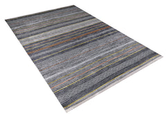 machine-washable-area-rug-Stripe-Modern-Collection-Gray-Anthracite-JR1548