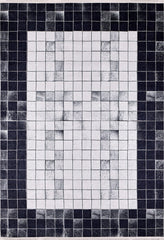 machine-washable-area-rug-Bordered-Plaid-Modern-Collection-Black-JR1188