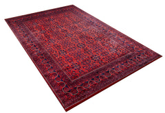 machine-washable-area-rug-Traditional-Collection-Red-JR36