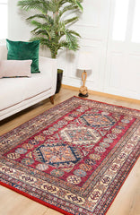 machine-washable-area-rug-Traditional-Collection-Red-JR40