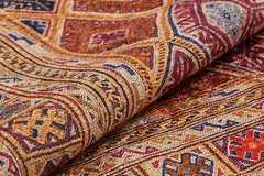 machine-washable-area-rug-Traditional-Collection-Orange-JR44