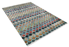 machine-washable-area-rug-Tribal-Ethnic-Collection-Green-JR1086
