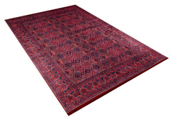 machine-washable-area-rug-Traditional-Collection-Red-JR1132