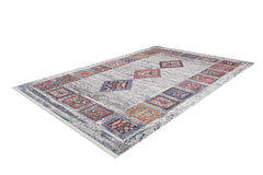 machine-washable-area-rug-Tribal-Ethnic-Collection-Gray-Anthracite-JR1559