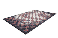 machine-washable-area-rug-Plaid-Modern-Collection-Black-Red-JR1573