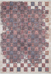 machine-washable-area-rug-Plaid-Modern-Collection-Bronze-Brown-Red-JR1574
