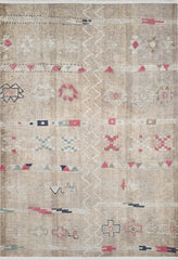 machine-washable-area-rug-Tribal-Ethnic-Collection-Cream-Beige-JR1682
