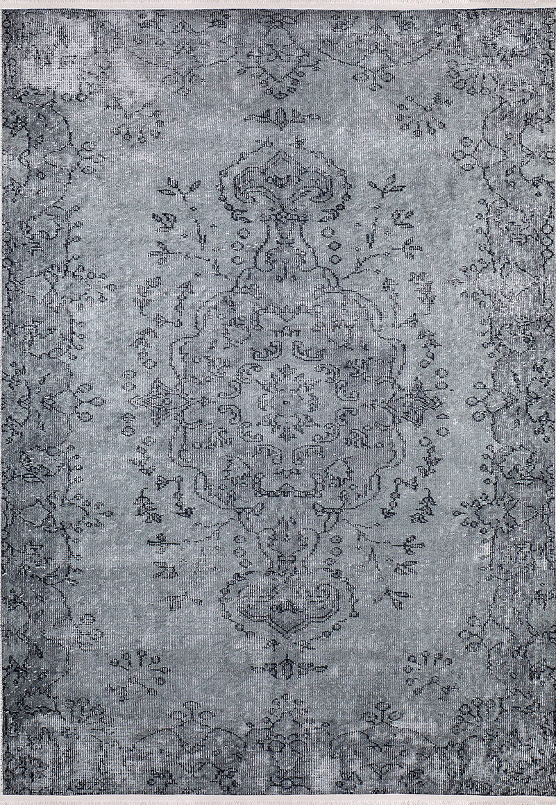 machine-washable-area-rug-Medallion-Vintage-Collection-Gray-Anthracite-JR173