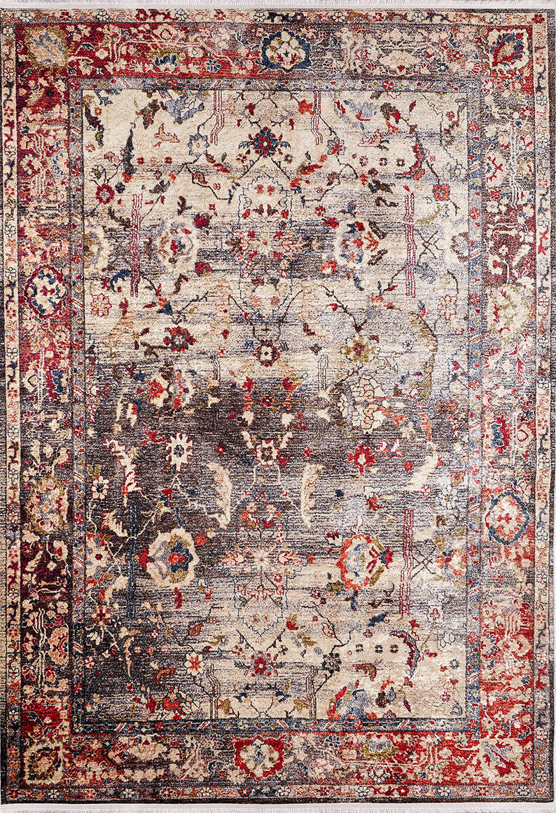 machine-washable-area-rug-Traditional-Collection-Bronze-Brown-Red-JR900