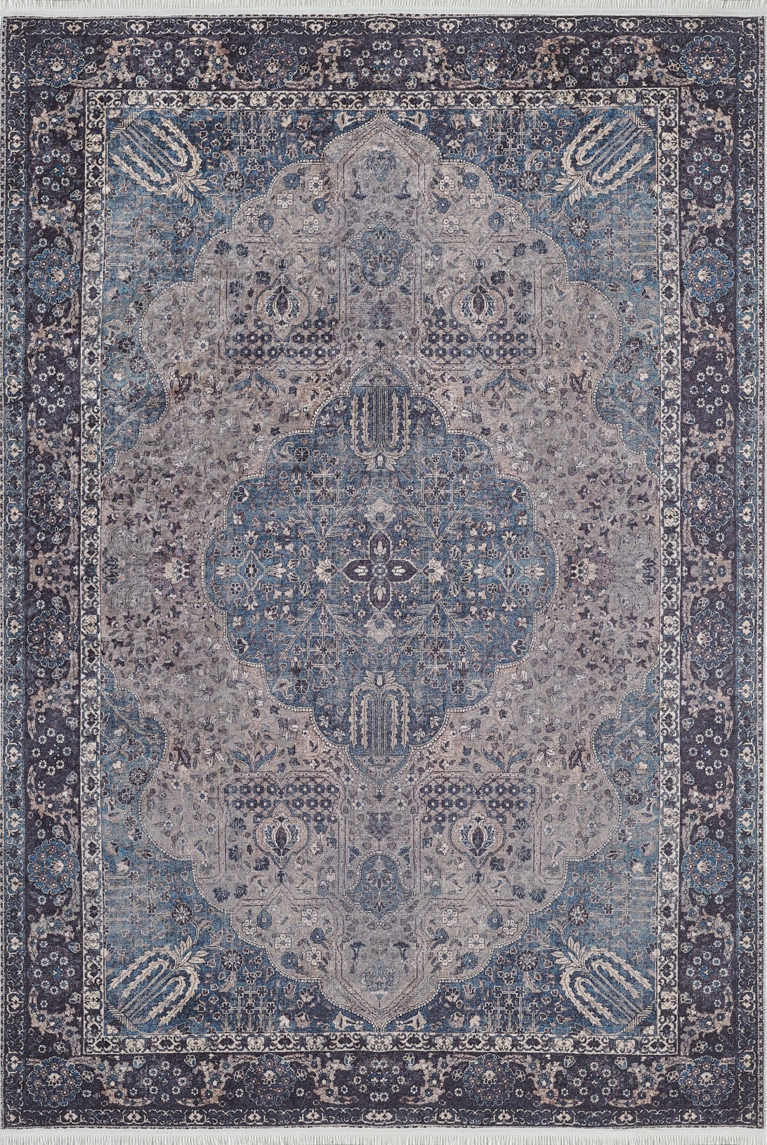 machine-washable-area-rug-Medallion-Persian-Collection-Blue-JR1971