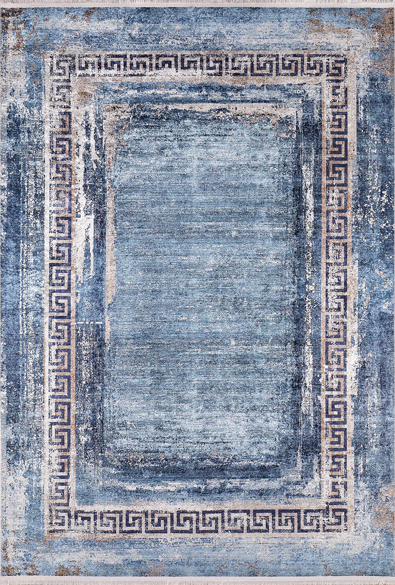 machine-washable-area-rug-Bordered-Modern-Collection-Blue-JR1199