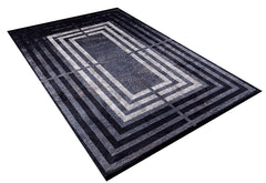 machine-washable-area-rug-Bordered-Modern-Collection-Black-JR1409