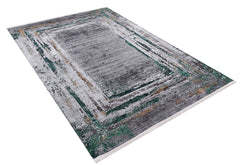 machine-washable-area-rug-Bordered-Modern-Collection-Gray-Anthracite-Green-JR1543