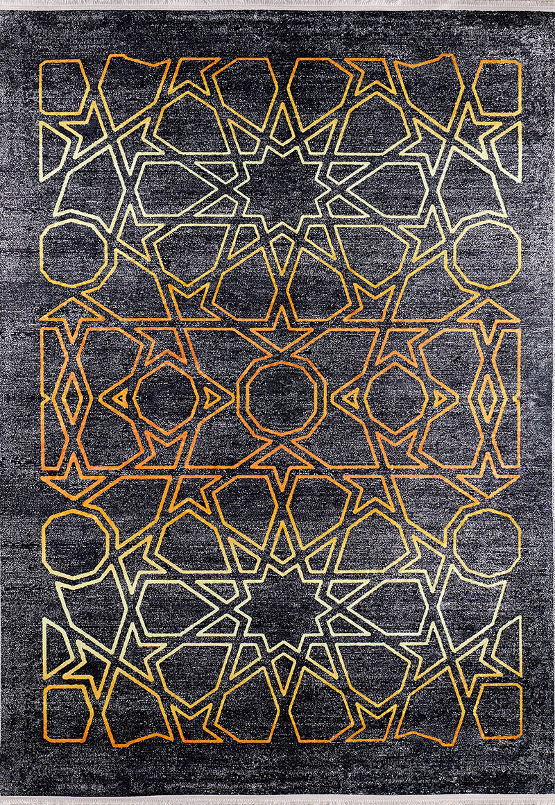 machine-washable-area-rug-Geometric-Modern-Collection-Black-JR1544