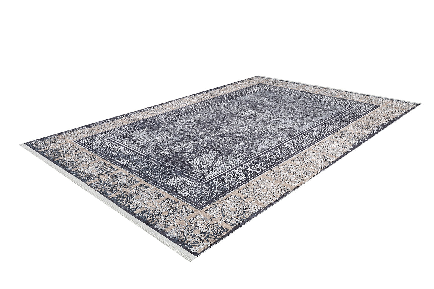 machine-washable-area-rug-Bordered-Modern-Collection-Cream-Beige-Gray-Anthracite-JR1798