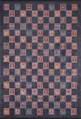 machine-washable-area-rug-Plaid-Modern-Collection-Black-JR1568