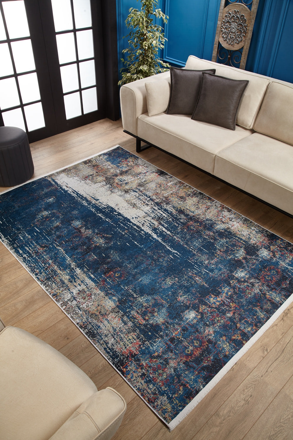 machine-washable-area-rug-Abstract-Modern-Collection-Blue-JR1746