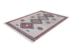 machine-washable-area-rug-Braided-Tassel-Collection-Gray-Anthracite-Red-JR5019