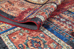machine-washable-area-rug-Braided-Tassel-Collection-Red-JR5030