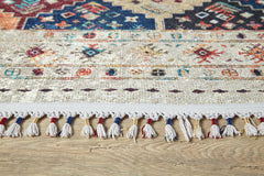 machine-washable-area-rug-Braided-Tassel-Collection-Multicolor-Cream-Beige-JR5034
