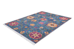 machine-washable-area-rug-Braided-Tassel-Collection-Pink-Blue-JR5069