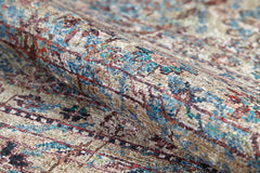 machine-washable-area-rug-Braided-Tassel-Collection-Bronze-Brown-Blue-JR5073