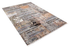 machine-washable-area-rug-Patchwork-Collection-Bronze-Brown-JR760