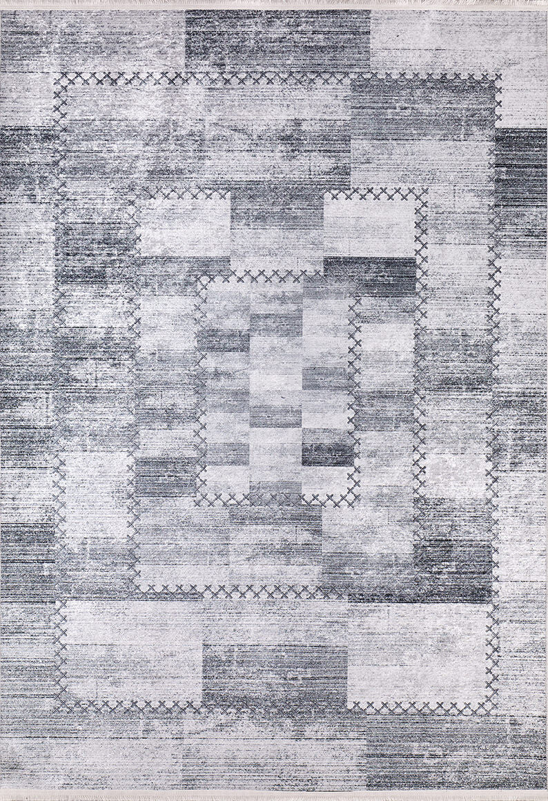 machine-washable-area-rug-Plaid-Modern-Collection-Gray-Anthracite-JR32