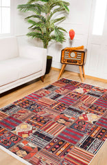 machine-washable-area-rug-Patchwork-Collection-Multicolor-JR108