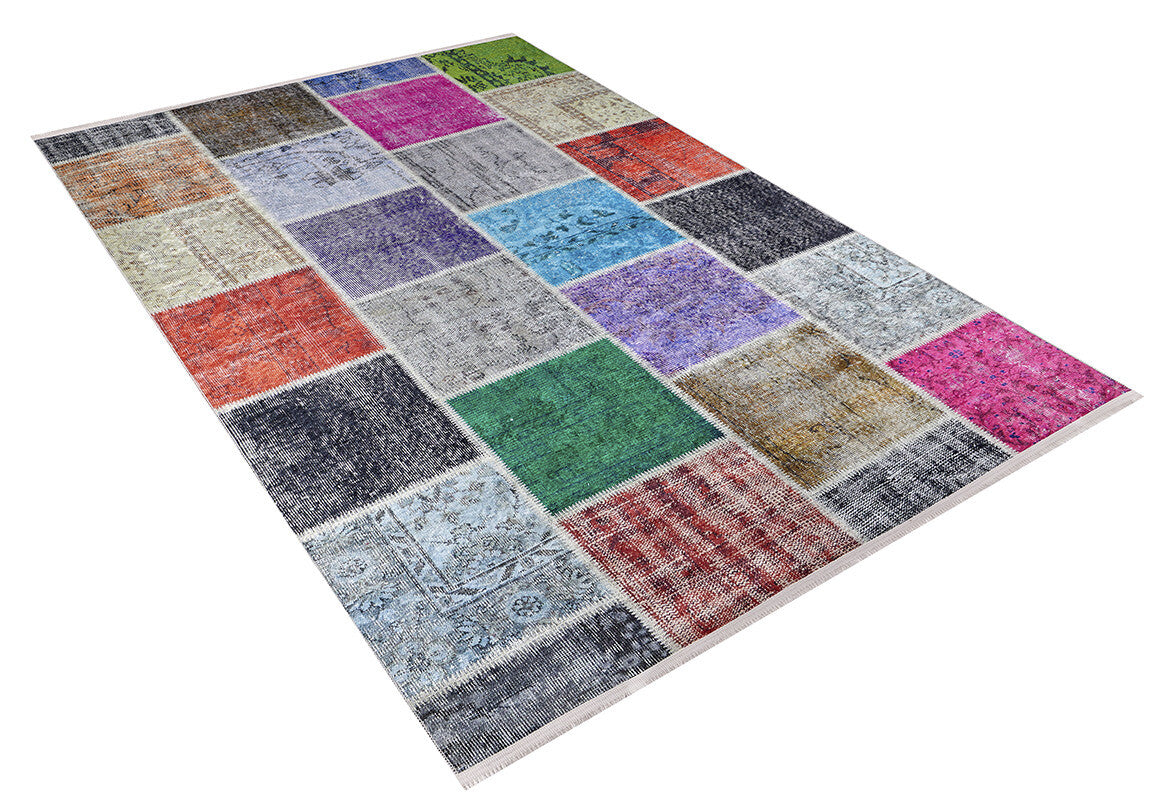 machine-washable-area-rug-Patchwork-Collection-Multicolor-JR110