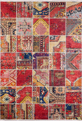 machine-washable-area-rug-Patchwork-Collection-Red-JR232
