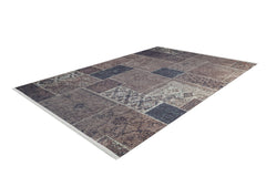 machine-washable-area-rug-Patchwork-Collection-Bronze-Brown-JR1711